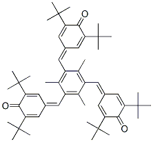 1,3,5-Tris(3,5-di-tert-butyl-4-oxo-2,5-cyclohexadien-1-ylidenemethyl)-2,4,6-trimethylbenzene CAS#: 20357-51-1