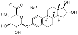 1,3,5[10]-ESTRATRIENE-3,16ALPHA,17BETA-TRIOL 3-GLUCURONIDE SODIUM SALT CAS#: 15087-06-6