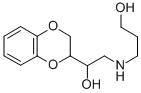 α-[[(3-Hydroxypropyl)amino]methyl]-1,4-benzodioxane-2-methanol CAS#: 13627-76-4