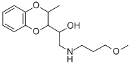 α-[[(3-Methoxypropyl)amino]methyl]-3-methyl-1,4-benzodioxane-2-methanol CAS#: 13627-90-2