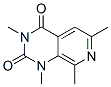 1,3,6,8-Tetramethylpyrido[3,4-d]pyrimidine-2,4(1H,3H)-dione CAS#: 22389-81-7