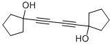 1,4-BIS(1-HYDROXYCYCLOPENTYL)-1,3-BUTADIYNE CAS#: 104766-62-3