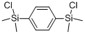 1,4 BIS(DIMETHYLCHLOROSILYL)BENZENE CAS#: 1078-97-3