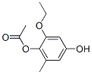 1,4-Benzenediol,2-ethoxy-6-methyl-,1-acetate(9CI) CAS#: 202201-71-6