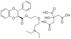1,4-Benzodioxan-2-carboxylic acid, 3-phenyl-, 2-(2-(diethylamino)ethox y)ethyl ester, citrate, (E)- CAS#: 100447-55-0