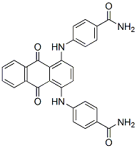 1,4-Bis(4-carbamoylanilino)-9,10-anthraquinone CAS#: 110927-96-3