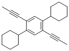 1,4-DICYCLOHEXYL-2,5-DI-1-PROPYNYLBENZENE CAS#: 236407-27-5