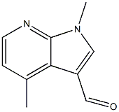 1,4-DiMethyl-1H-pyrrolo[2,3-B]pyridine-3-carboxaldehyde CAS#: 27284-69-1