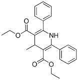 1,4-Dihydro-4-methyl-2,6-diphenyl-3,5-pyridinedicarboxylic acid diethyl ester CAS#: 20970-65-4