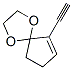 1,4-Dioxaspiro[4.4]non-6-ene, 6-ethynyl- (9CI) CAS#: 244610-37-5