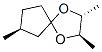 1,4-Dioxaspiro[4.4]nonane,2,3,7-trimethyl-,(2R,3R,7S)-(9CI) CAS#: 106034-28-0
