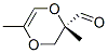 1,4-Dioxin-2-carboxaldehyde, 2,3-dihydro-2,5-dimethyl-, (2S)- (9CI) CAS#: 219526-09-7