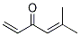 1,4-Hexadien-3-one, 5-Methyl CAS#: 13058-38-3