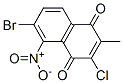 1,4-Naphthalenedione, 6-bromo-3-chloro-2-methyl-5-nitro- CAS#: 258497-94-8
