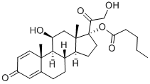 1,4-PREGNADIEN-11-BETA, 17,21-TRIOL-3,20-DIONE 17-VALERATE-21-ACETATE CAS#: 15180-00-4