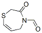 1,4-Thiazepine-4(5H)-carboxaldehyde, tetrahydro-3-oxo- (9CI) CAS#: 111073-15-5