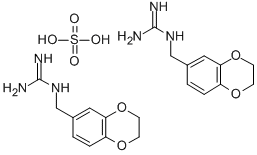 (1,4-benzodioxan-6-ylmethyl)guanidinium sulphate (2:1) CAS#: 17471-82-8