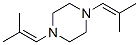 1,4-bis(2-methylprop-1-enyl)piperazine CAS#: 19244-91-8