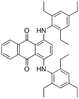 1,4-bis[(2,4,6-triethylphenyl)amino]anthraquinone CAS#: 116-74-5