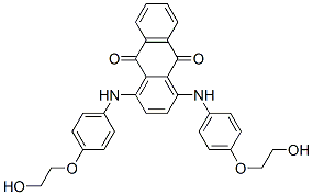 1,4-bis[[4-(2-hydroxyethoxy)phenyl]amino]anthraquinone CAS#: 16472-24-5
