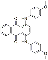 1,4-bis[(4-methoxyphenyl)amino]anthraquinone CAS#: 2944-30-1