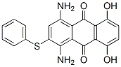 1,4-diamino-5,8-dihydroxy-2-(phenylthio)anthraquinone CAS#: 17727-74-1