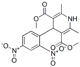 1,4-dihydro-2,6-dimethyl-4-(2,4-dinitrophenyl)-3,5-pyridinedicarboxylic acid dimethyl ester CAS#: 21835-77-8