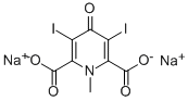 1,4-dihydro-3,5-diiodo-1-methyl-4-oxopyridine-2,6-dicarboxylic acid CAS#: 1951-53-7