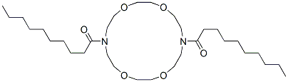 1,4,10,13-Tetraoxa-7,16-diazacyclooctadecane, 7,16-bis(1-oxodecyl)- CAS#: 105400-04-2