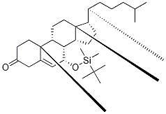 (7α)-7-tert-ButyldiMethylsilyloxy-cholest-5-en-3-one CAS#: 14169-76-7