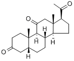5β-Pregna-3,11,20-trione CAS#: 1474-68-6