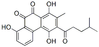 1,4,8-Trihydroxy-2-methyl-3-(4-methylvaleryl)-9,10-phenanthrenequinone CAS#: 24329-93-9