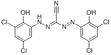 1,5-BIS-(3,5-DICHLORO-2-HYDROXY-PHENYL)-FORMAZAN-3-CARBONITRILE CAS#: 114592-65-3