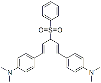 1,5-Bis(4-dimethylaminophenyl)-3-phenylsulfonyl-1,4-pentadiene CAS#: 104080-19-5