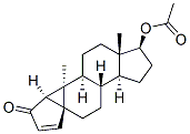 1,5-Cycloandrost-3-en-2-one, 17-(acetyloxy)-, (1alpha,5beta,10alpha,17 beta)- CAS#: 2363-60-2