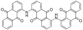 1,5-bis[(9,10-dihydro-9,10-dioxo-1-anthryl)amino]anthraquinone CAS#: 117-03-3