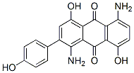1,5-diamino-4,8-dihydroxy-2-(4-hydroxyphenyl)anthraquinone CAS#: 13716-91-1