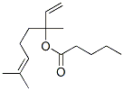 1,5-dimethyl-1-vinylhex-4-enyl valerate CAS#: 10471-96-2