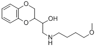 α-[[(4-Methoxybutyl)amino]methyl]-1,4-benzodioxane-2-methanol CAS#: 1553-32-8