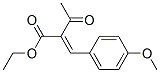 α-Acetyl-β-(4-methoxyphenyl)acrylic acid ethyl ester CAS#: 15725-26-5