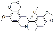 (15bS)-9,10,15b,16-Tetrahydro-5,15-dimethoxy-1H,7H-[1,3]benzodioxino[6,5-g][1,3]benzodioxolo[5,6-a]quinolizine CAS#: 23943-90-0