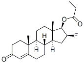 16-.beta.-Fluoro-17-.beta.- (1-oxopropoxy)-androst-4-en-3-one CAS#: 10183-45-6