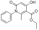 1,6-Dihydro-4-hydroxy-2-methyl-6-oxo-1-phenyl-3-pyridinecarboxylic acid ethyl ester CAS#: 1153-83-9