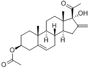 16-METHYLENE-17ALPHA-HYDROXYPREGNENOLONE 3-ACETATE CAS#: 15369-66-1