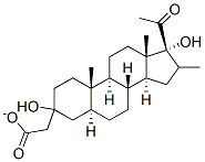 16-Methyl-3,17-dihydroxy-5alpha-pregnane-20-one-3-acetate CAS#: 16980-67-9