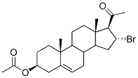 16-alpha-bromo-20-oxopregn-5-en-3-beta-yl acetate CAS#: 17449-92-2