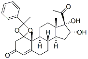16-alpha,17-dihydroxy-alpha-methylbenzylidenedioxyprogesterone CAS#: 1179-87-9