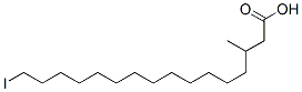 16-iodo-3-methylhexadecanoic acid CAS#: 101373-23-3