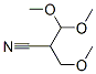 α-Dimethoxymethyl-methoxypropionitrile CAS#: 1608-83-9