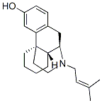 (-)-17-(3-Methyl-2-butenyl)morphinan-3-ol CAS#: 24921-64-0